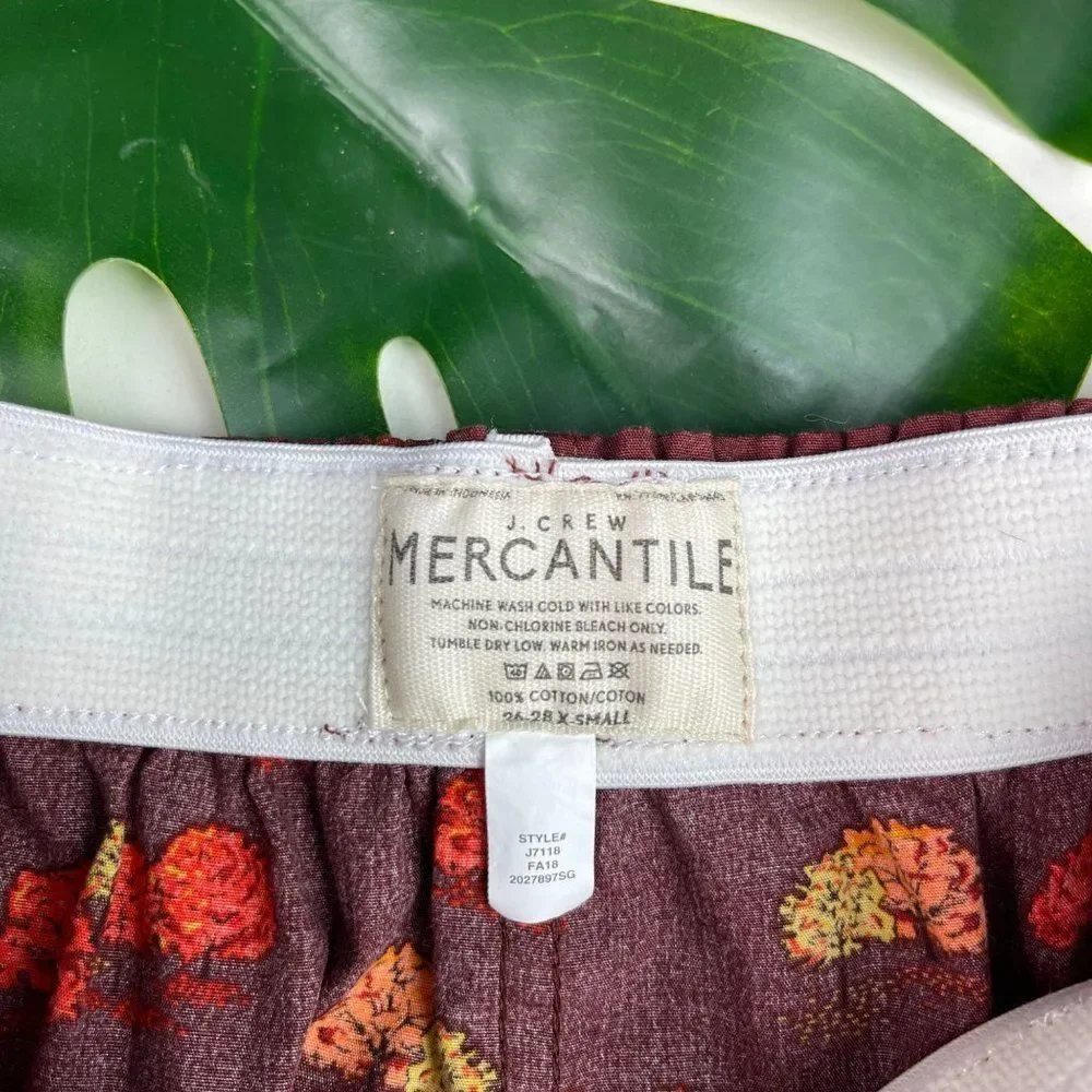 J. Crew Fall Tree Print Boxers